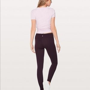 lululemon athletica Pants - Lululemon Wunder Under - Black Cherry lululemon athletica Pants - Lululemon Wunder Under - Black Cherry
